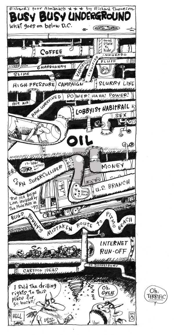 Richard's Poor Almanac on Sunday April 26, 2015 Comic Strip