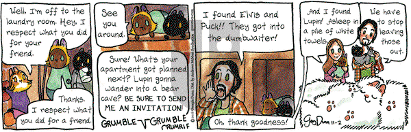 Breaking Cat News on Friday November 2, 2018 Comic Strip