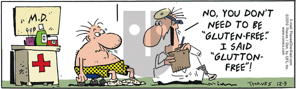 Frank and Ernest on Friday December 3, 2010 Comic Strip