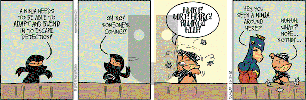 Ink Pen - Saturday November 13, 2010 Comic Strip