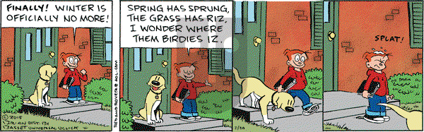 Red and Rover on Friday March 20, 2015 Comic Strip