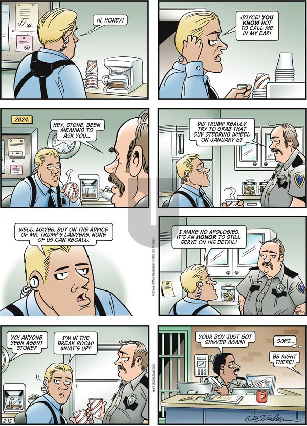 Doonesbury - Sunday February 12, 2023 Comic Strip