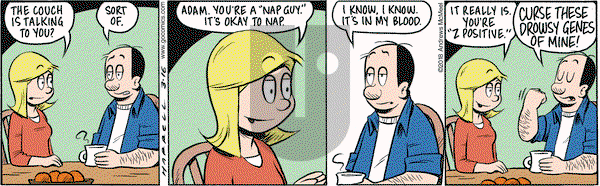 Adam@Home on Friday March 16, 2018 Comic Strip