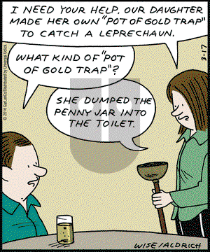 Real Life Adventures on Thursday March 17, 2016 Comic Strip