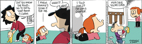 Baby Blues on Wednesday March 17, 2004 Comic Strip