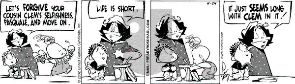 Rose is Rose on Wednesday April 24, 2002 Comic Strip
