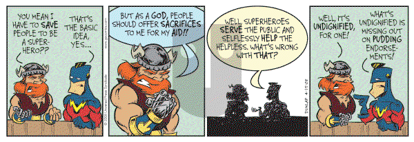 Ink Pen - Tuesday April 15, 2008 Comic Strip
