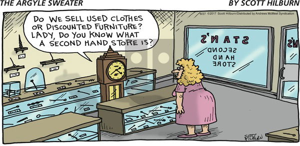The Argyle Sweater on Sunday August 27, 2017 Comic Strip
