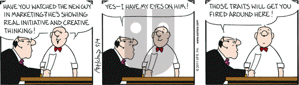 The Born Loser on Wednesday May 4, 2011 Comic Strip