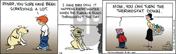 Red and Rover on Monday February 8, 2016 Comic Strip
