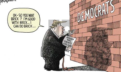 Robert Ariail on Thursday January 10, 2019 Comic Strip