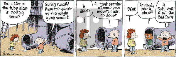 Cul de Sac on Tuesday March 25, 2014 Comic Strip