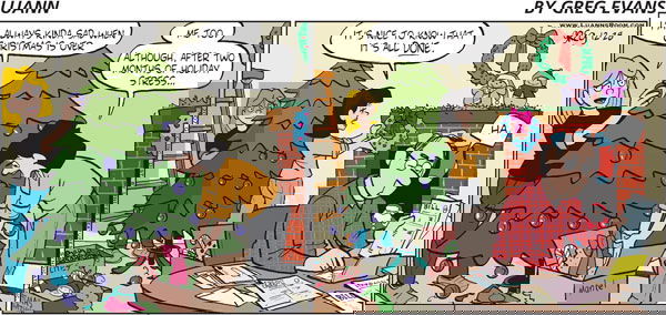 Luann on Sunday December 28, 2008 Comic Strip