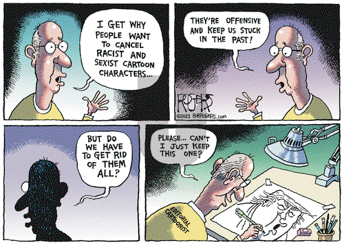 Rob Rogers on Thursday March 11, 2021 Comic Strip
