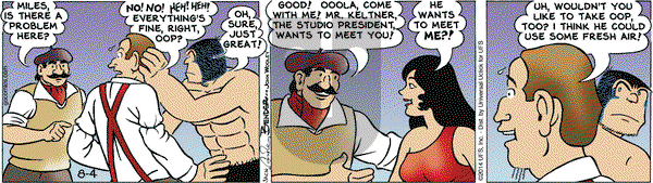 Alley Oop on Monday August 4, 2014 Comic Strip