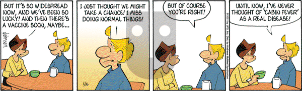 Arlo and Janis on Saturday January 16, 2021 Comic Strip