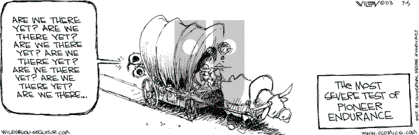 Non Sequitur on Saturday July 5, 2003 Comic Strip