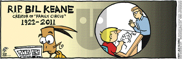 La Cucaracha on Monday November 21, 2011 Comic Strip