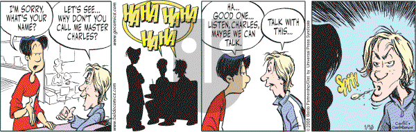 Baldo on Wednesday January 16, 2008 Comic Strip