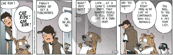 Get Fuzzy on Monday May 25, 2009 Comic Strip
