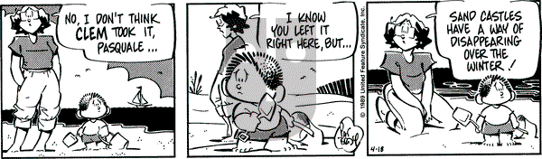 Rose is Rose on Tuesday April 18, 1989 Comic Strip
