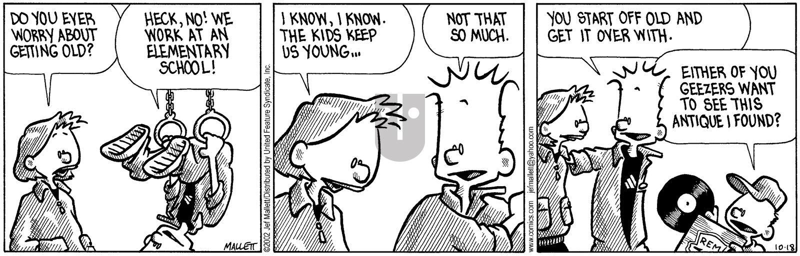 Frazz - Friday October 18, 2002 Comic Strip