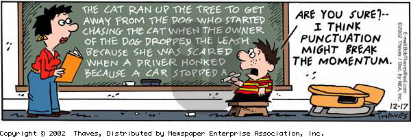 Frank and Ernest on Tuesday December 17, 2002 Comic Strip