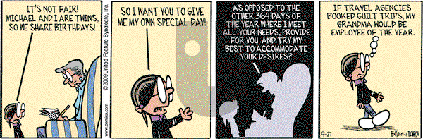 Grand Avenue on Monday September 21, 2009 Comic Strip