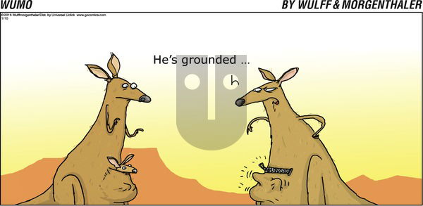 WuMo on Sunday January 10, 2016 Comic Strip