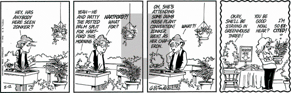 Doonesbury - Monday May 12, 1975 Comic Strip
