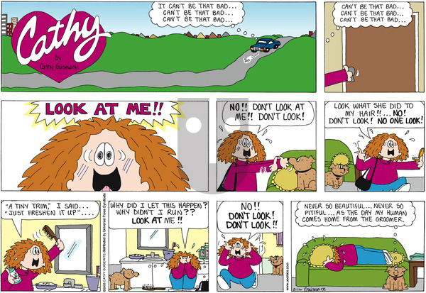 Cathy Classics on Sunday February 16, 2003 Comic Strip