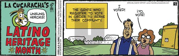 La Cucaracha on Thursday September 17, 2020 Comic Strip