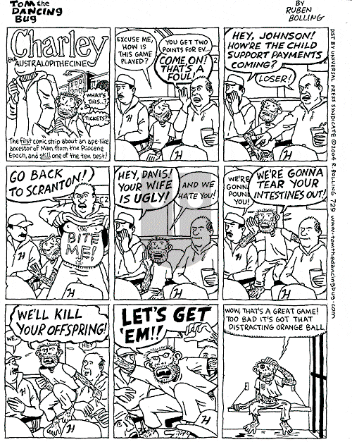 Tom the Dancing Bug on Saturday December 11, 2004 Comic Strip