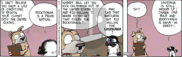 Get Fuzzy on Friday December 26, 2008 Comic Strip