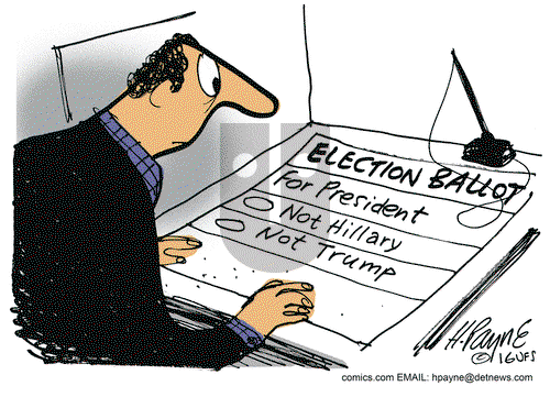 Henry Payne on Friday November 4, 2016 Comic Strip