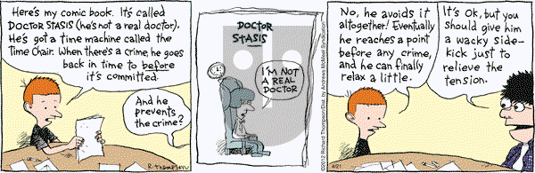 Cul de Sac on Friday April 21, 2017 Comic Strip