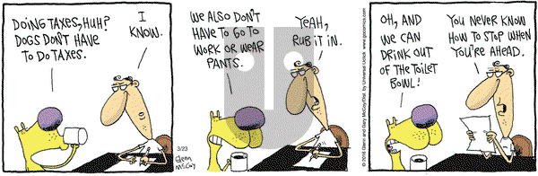 The Duplex on Wednesday March 23, 2016 Comic Strip