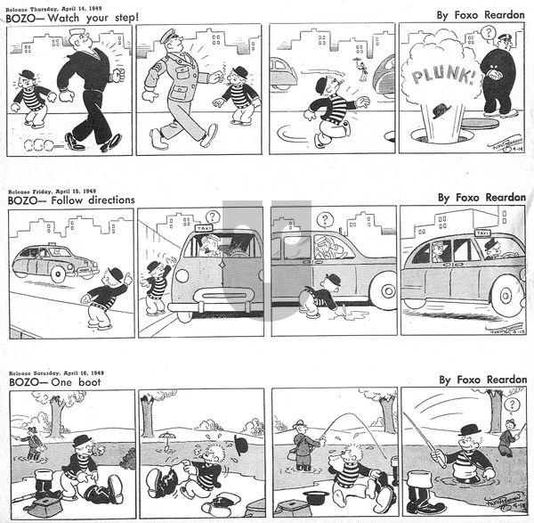 Bozo - Saturday October 23, 2021 Comic Strip