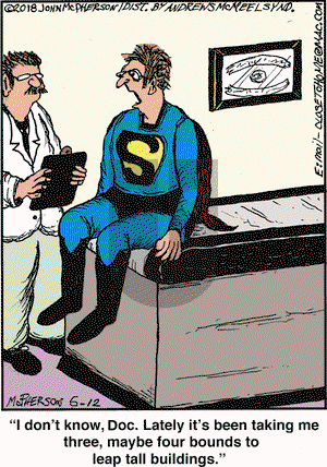 Close to Home on Tuesday June 12, 2018 Comic Strip