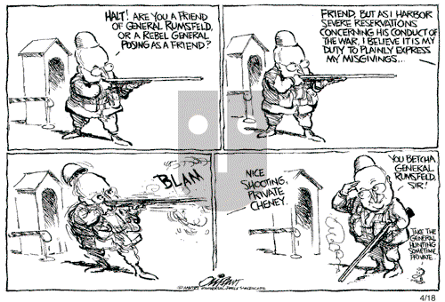 Pat Oliphant on Tuesday April 18, 2006 Comic Strip