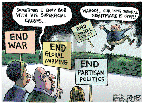 Rob Rogers on Saturday July 30, 2011 Comic Strip
