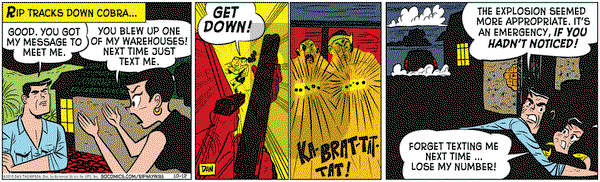 Rip Haywire on Monday October 12, 2015 Comic Strip
