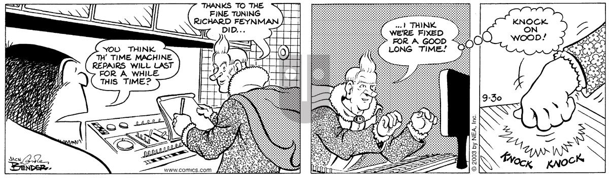 Alley Oop - Tuesday September 30, 2003 Comic Strip