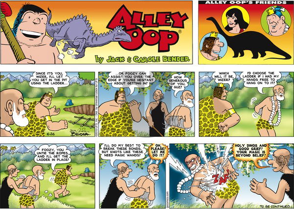 Alley Oop on Sunday June 26, 2016 Comic Strip