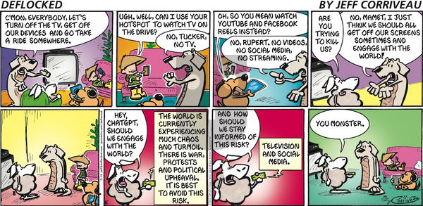 DeFlocked on 2025-07-13 Comic Strip