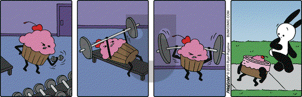 Buni on Wednesday April 1, 2015 Comic Strip