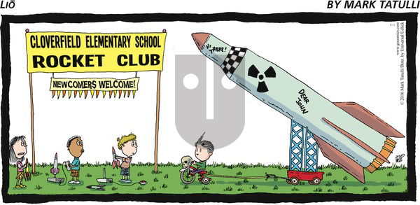 Lio on Sunday September 11, 2016 Comic Strip