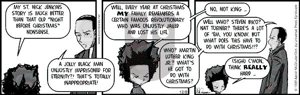 The Boondocks on Thursday July 12, 2007 Comic Strip