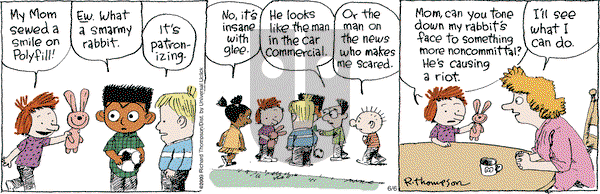Cul de Sac on Friday June 6, 2014 Comic Strip