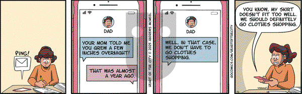 Heart of the City - Monday January 6, 2025 Comic Strip